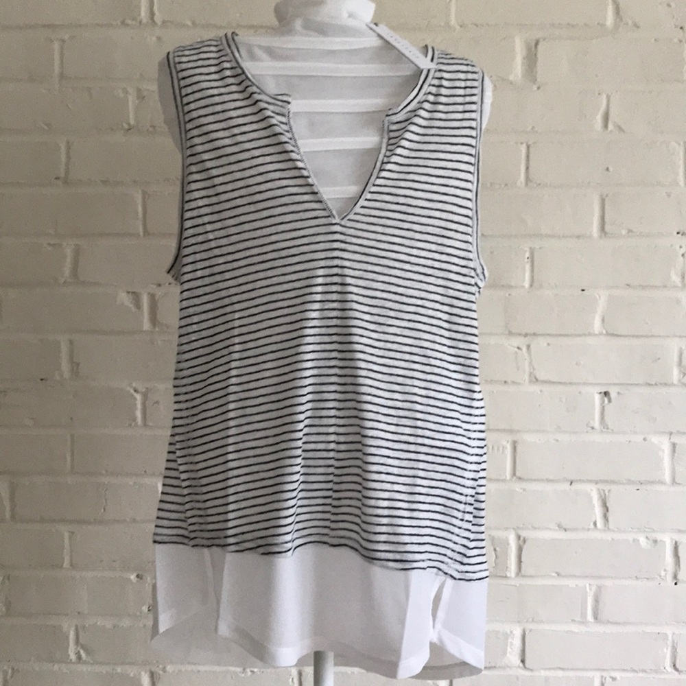 2/$50 New Sanctuary Mixed Media Tank